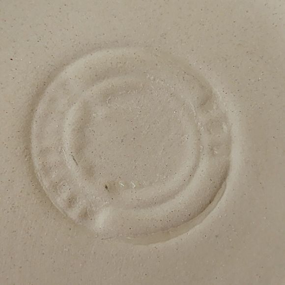 Vintage Hartstone USA Pottery Coffee Mug With‎ Plaid And Heart Shape Flowers - Picture 6 of 12